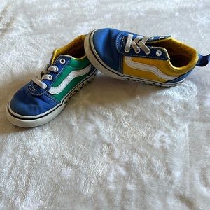 Toddler multicolored Vans size 8c